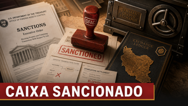 Washington achou o caixa cripto do Irã