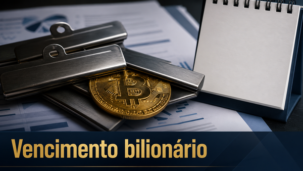 O Bitcoin virou refém de um vencimento de US$ 10 bilhões