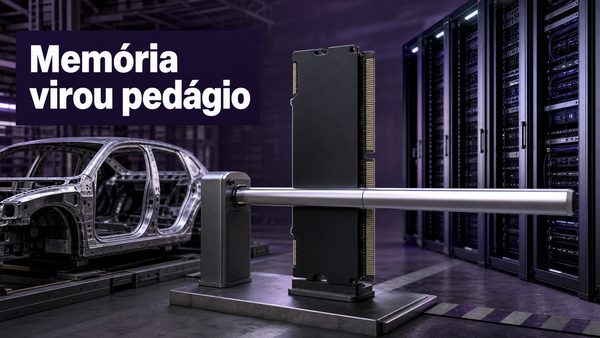 A memória virou pedágio da IA